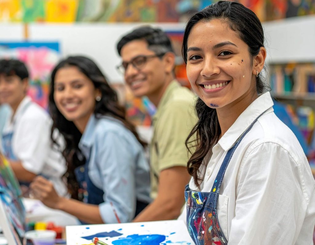 Art discovers her Ikigai by creating community art projects that addressed social issues.