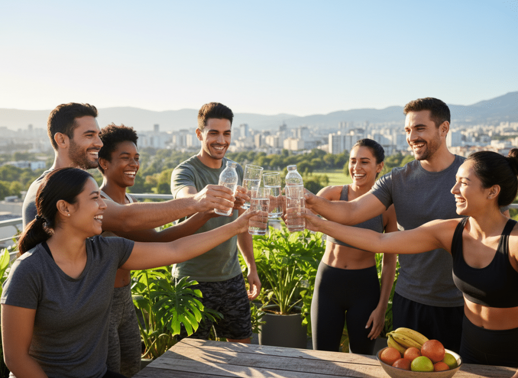 Cheers To Drinking Water!