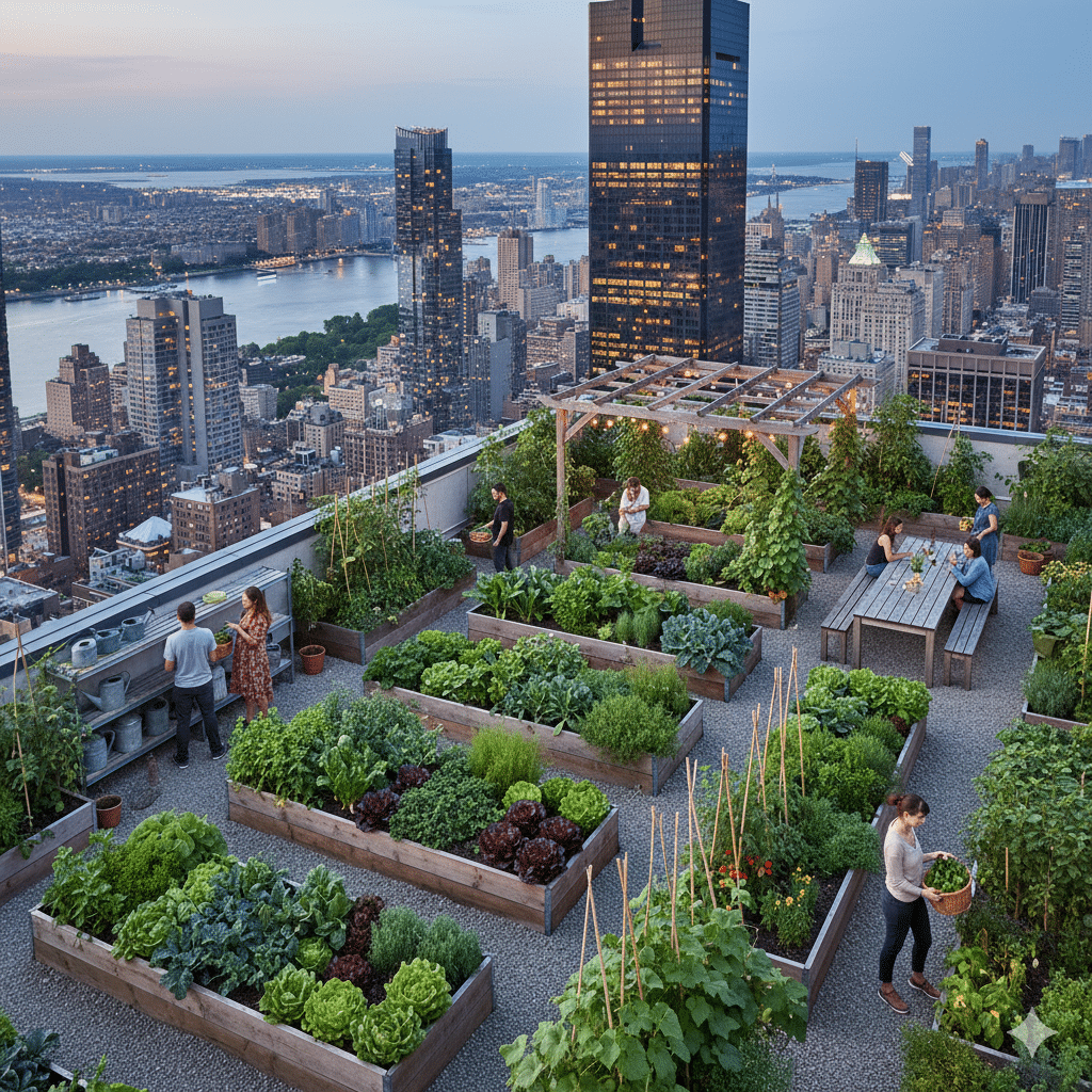 The Urban Sky Garden Revolution: Growing Freshness and Health in the Heart of Hanoi