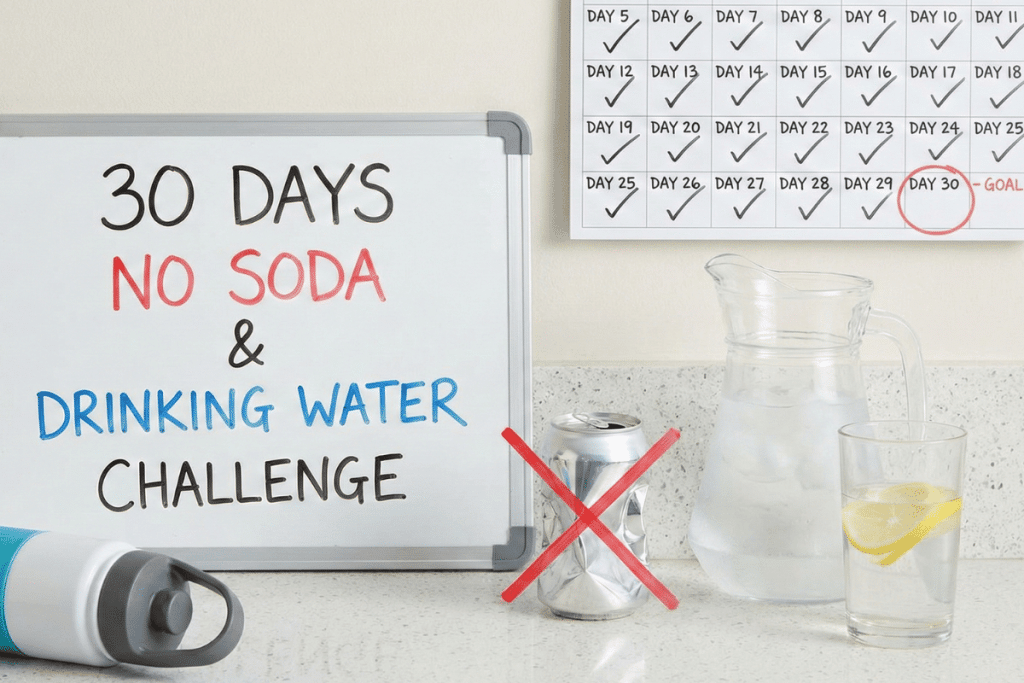 30-Day No Soda Challenge: Break Free and Feel Amazing!