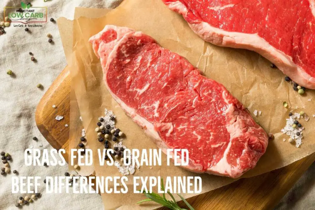 Grass Fed Vs. Grain Fed Beef Differences Explained - Reluctant Low Carb ...