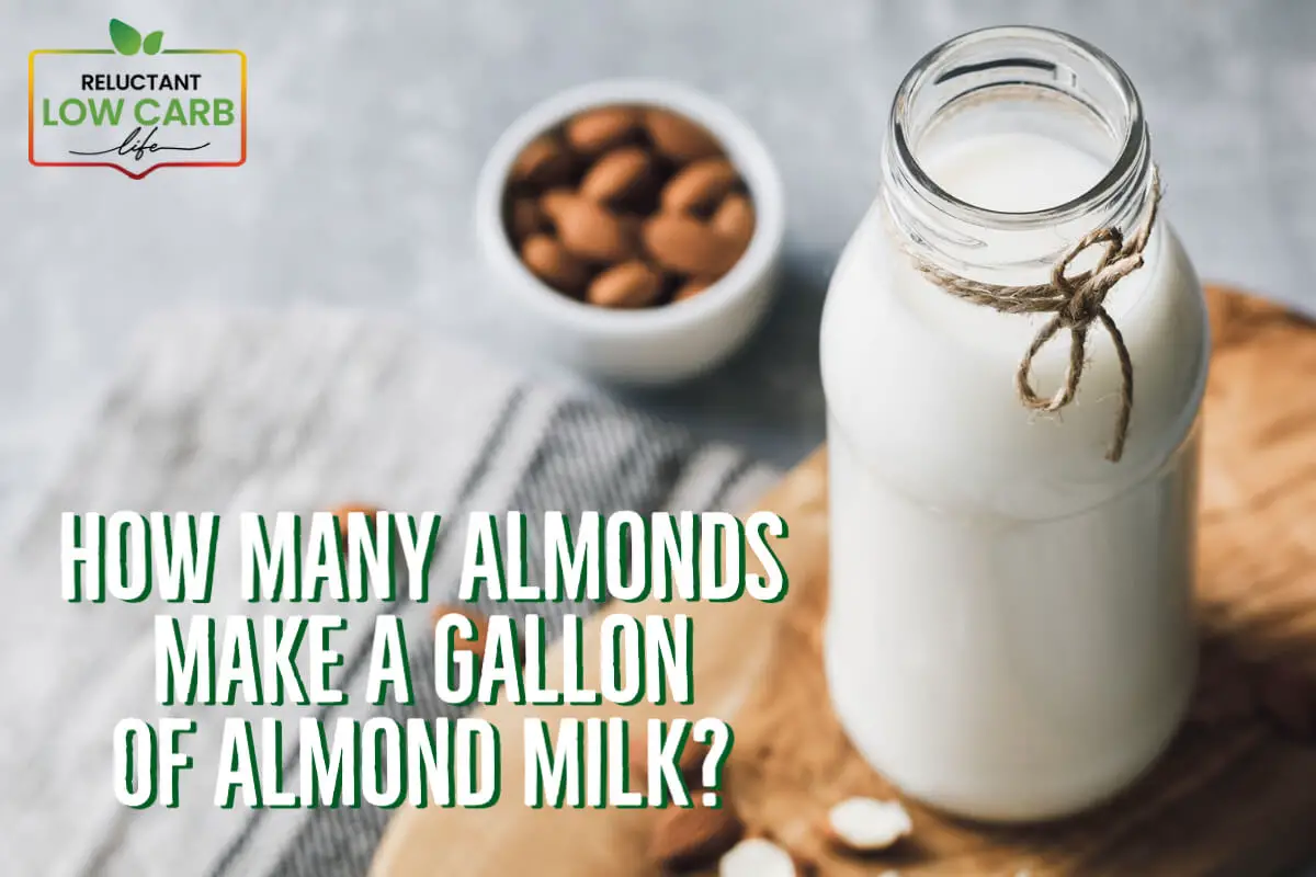 How Many Almonds Make A Gallon Of Almond Milk?
