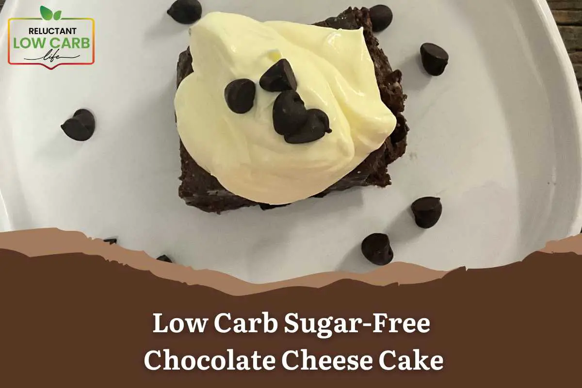 Low Carb Sugar-Free Chocolate Cheese Cake