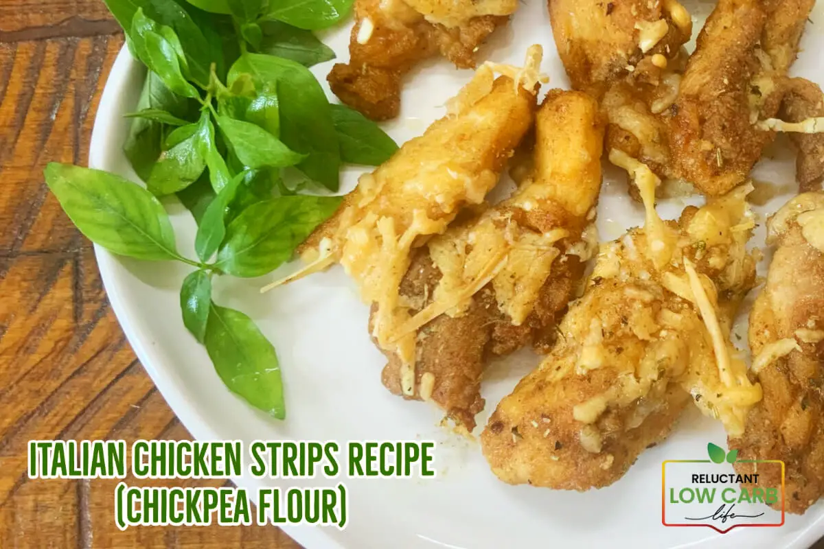 Italian Chicken Strips Recipe (Chickpea Flour)