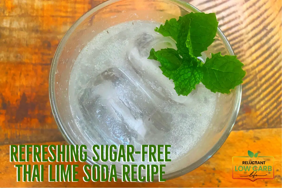Refreshing Sugar-free Thai Lime Soda Recipe