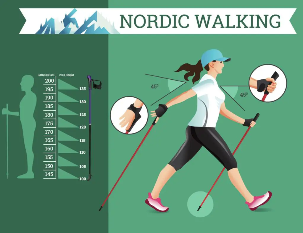 Choosing The Right Size Nordic Walking Poles