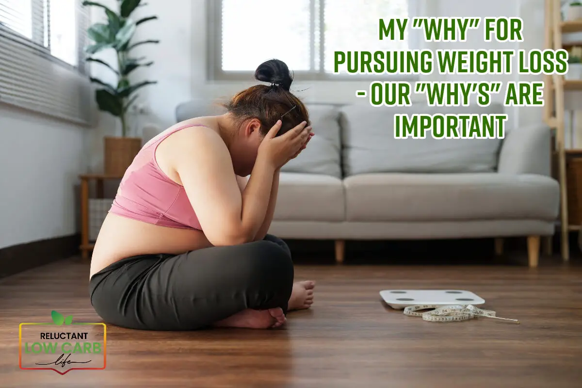 My "Why" For Pursuing Weight Loss - Our "Why's" Are Important