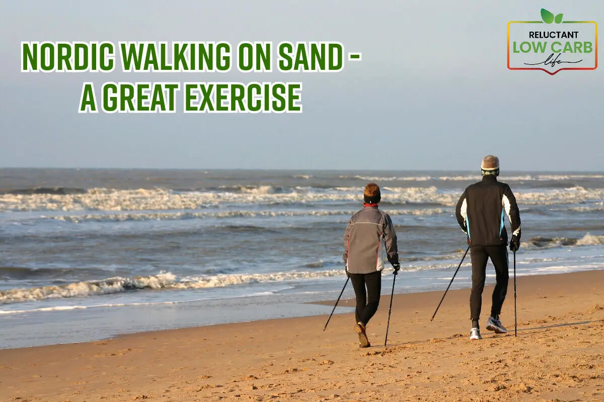 Nordic Walking On Sand - A Great Exercise