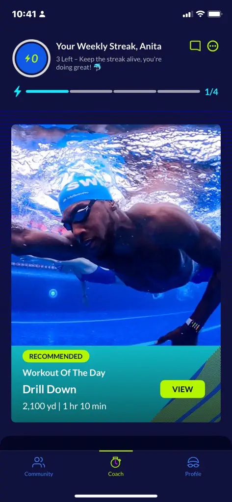 MySwimPro App