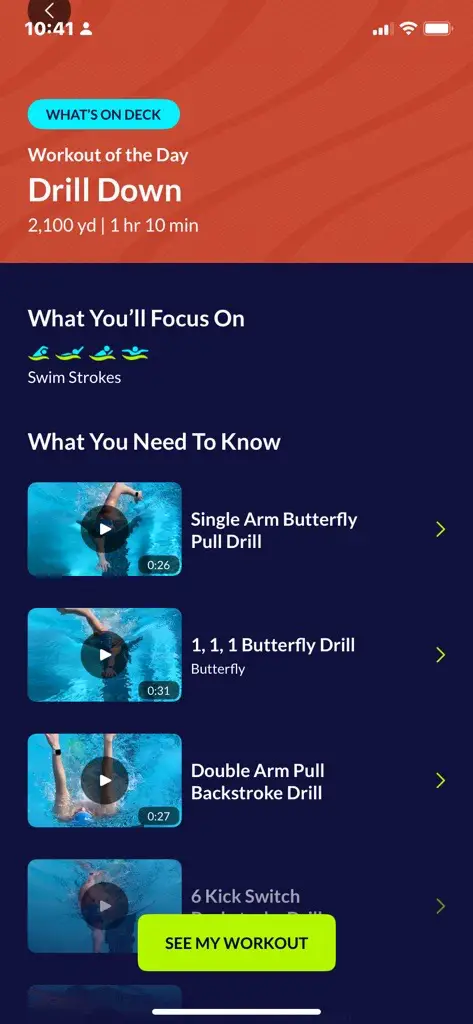 MySwimPro App