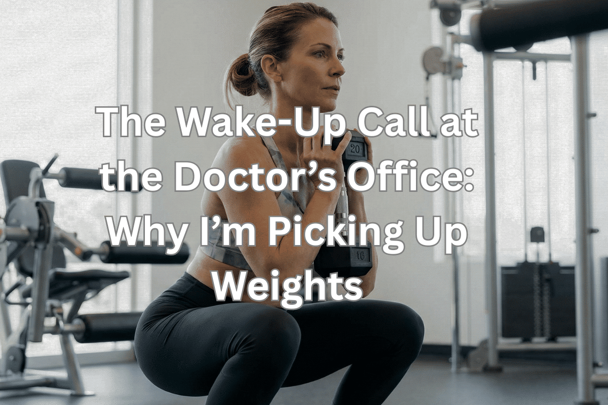 The Wake-Up Call at the Doctor’s Office: Why I’m Picking Up Weights